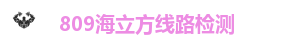 809海立方线路检测